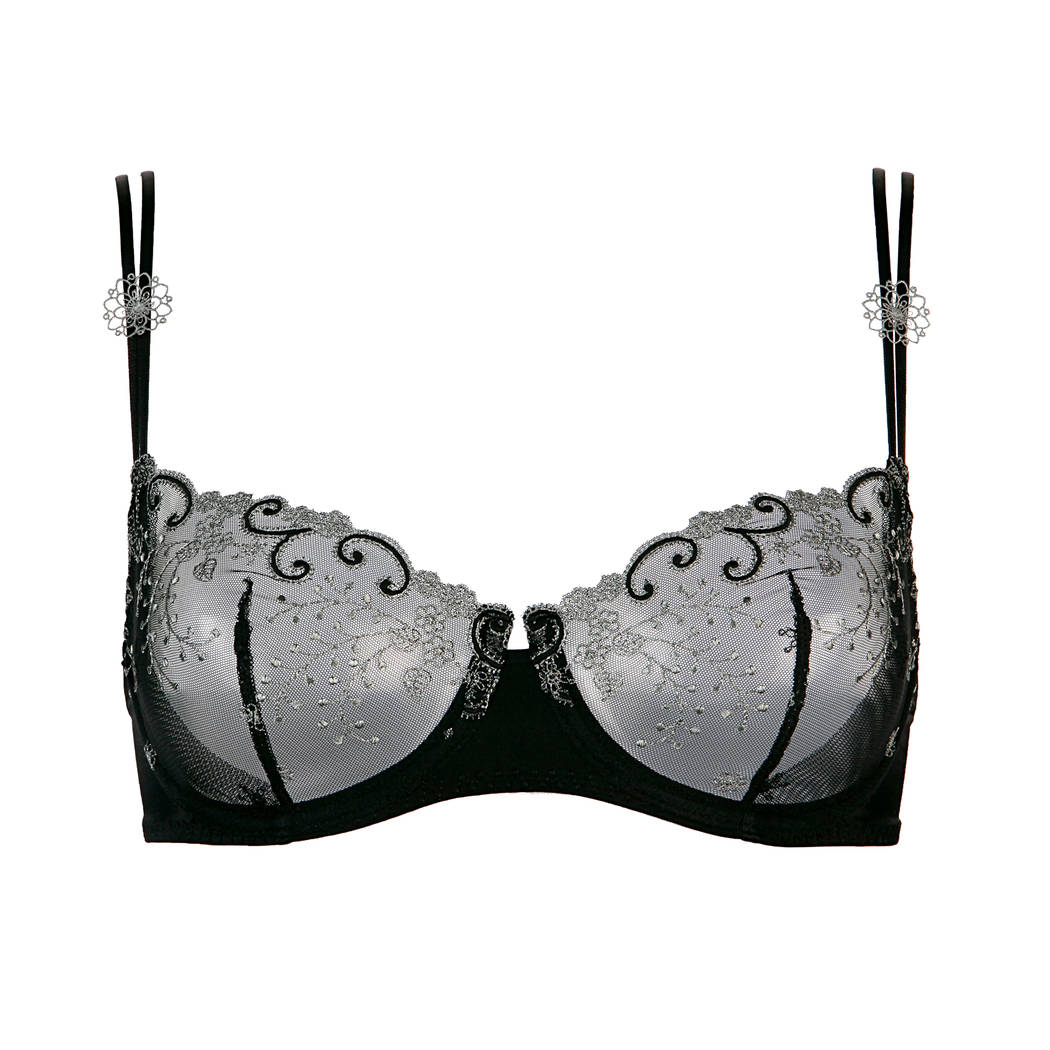 Soutien-gorge Simone Perele ARTY Noir 90B (EUR75B) - Neuf Avec Étiquettes
